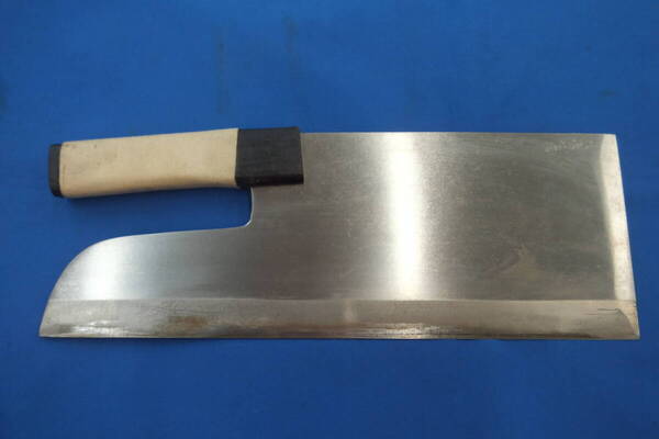 ★☆中古品 東長光 蕎麦切り包丁 刃渡り360mm 重量約682g 送料無料☆★