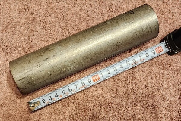 SUS304 TP-A 40A 肉厚5mm 長さ200mm 未研磨材 端材 残材
