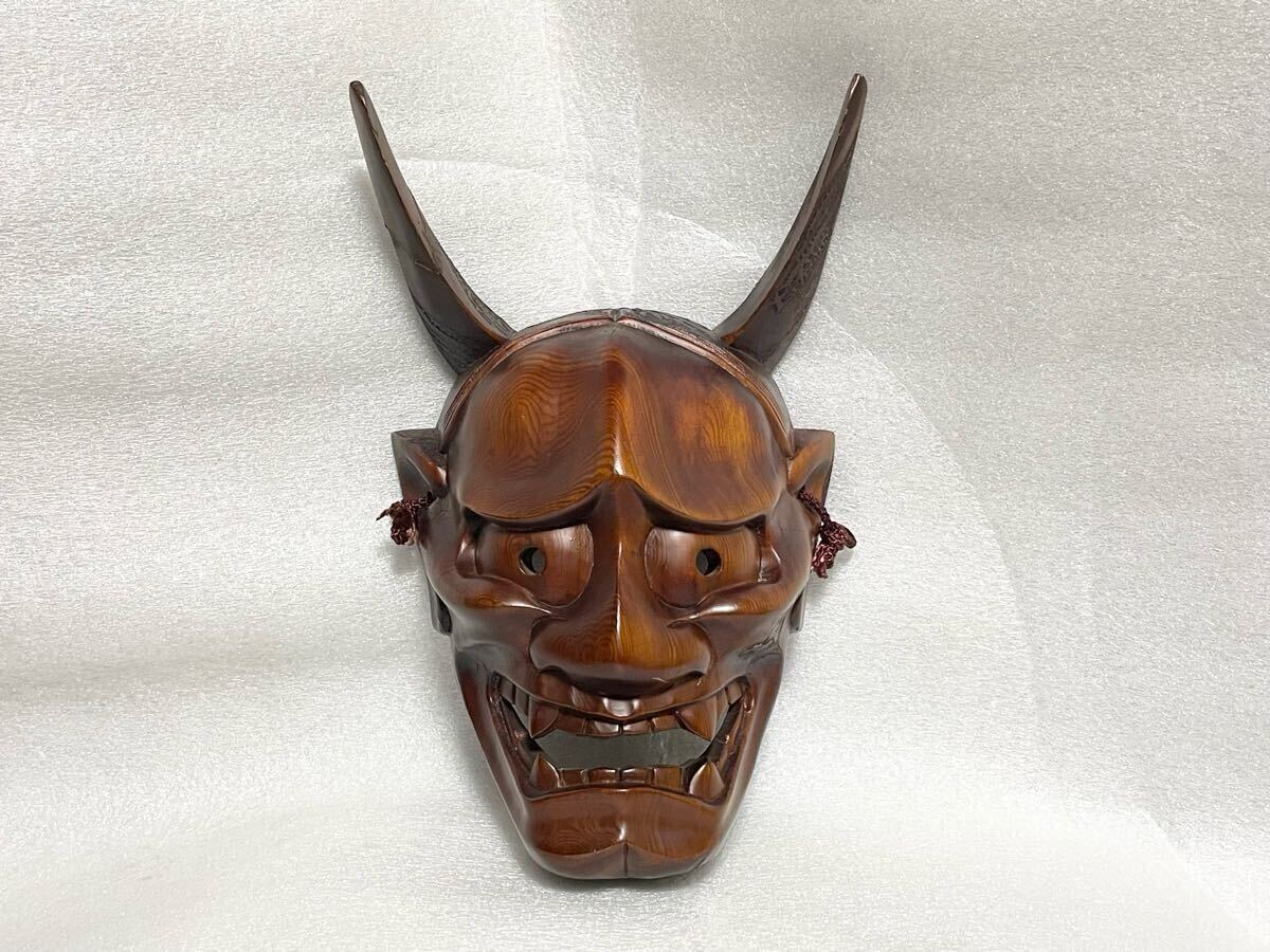 2025年最新】Yahoo!オークション -般若 お面 木彫りの中古品