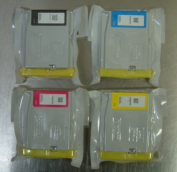 ブラザー 純正 インクカートリッジ 4色セット LC10-4PK lc10bk lc10c lc10m lc10y