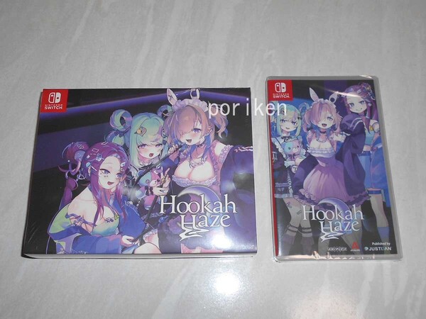 ◆Switch Hookah Haze フーカーヘイズ 海外版 国内版本体対応 特典付/新品 ※箱傷みあり