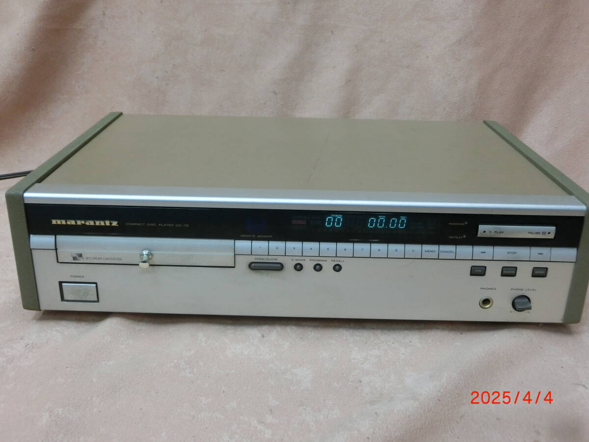 Yahoo!オークション -「marantz cd-72」の落札相場・落札価格 Yahoo!オークション -「marantz cd-72」の落札相場・落札価格