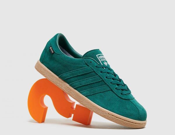 27.5cm【未使用品】US9.5 H03152 size? × adidas Tobacco GORE-TEX Core Green/Gum Fourアディダスタバコ緑グリーンサイズ?コラボ
