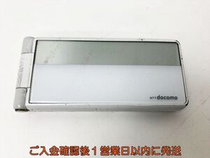 【1円】docomo 判定○ パナソニック P-01E 携帯電話 ガラケー フューチャーフォン 本体 ホワイト 初期化済 未検品ジャンク E08-554rm/F3