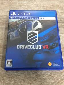 PS4 DRIVECLUB VR ドライブクラブVR PlayStationVR専用 ゲームソフト プレステ4 E68