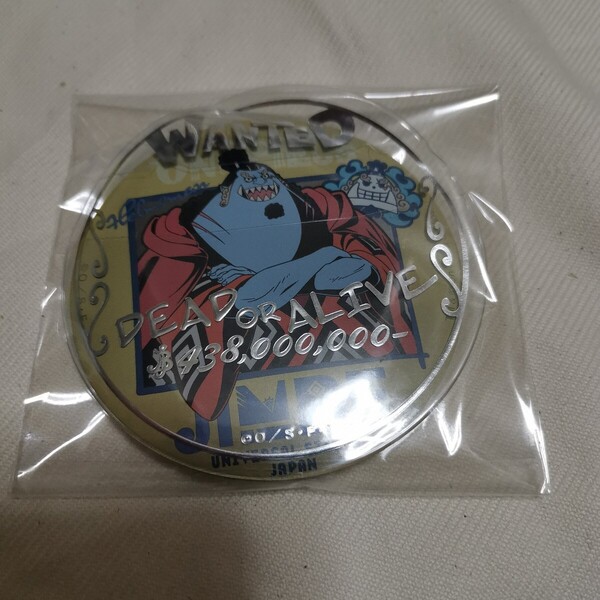 ONEPIECE ワンピース USJ 缶バッジコレクション 缶バッジカバー付き ジンベエ