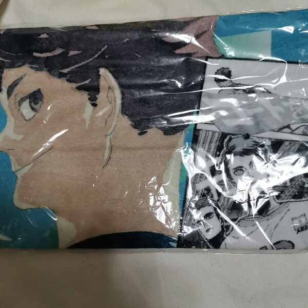 ハイキュー!! フルカラー フェイスタオル 及川徹 バースデイ 340mm×800mm 綿100%