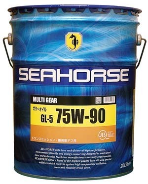 全国送料無料 SEAHORSE シーホース マルチギヤ 75W-90 GL-5 20L 部分合成油