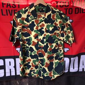 サタンアルバイト 迷彩柄 半袖 シャツ ビッグシルエットMサイズ GSSA GRIND SPORTS SATAN ARBEIT 関西 大阪 ハードコア HARDCORE 90's 00's