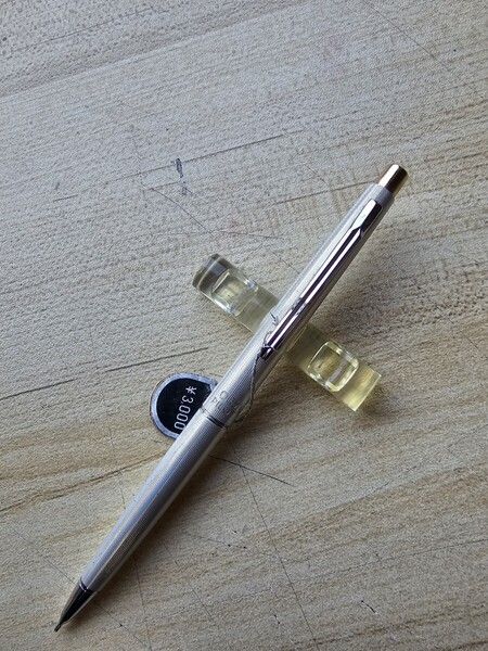 パイロット PILOT 廃盤 シャーペン シャープペンシル スターリングシルバー STERLING SILVER 新品 激レア!
