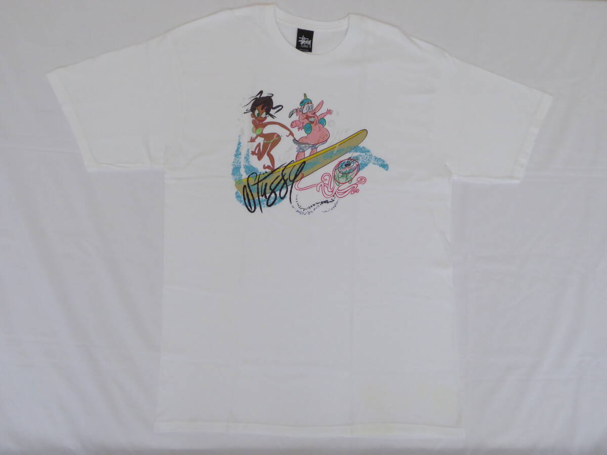 USED】80'S-90'S OLD STUSSY MONOGRAM SHIRT | KON