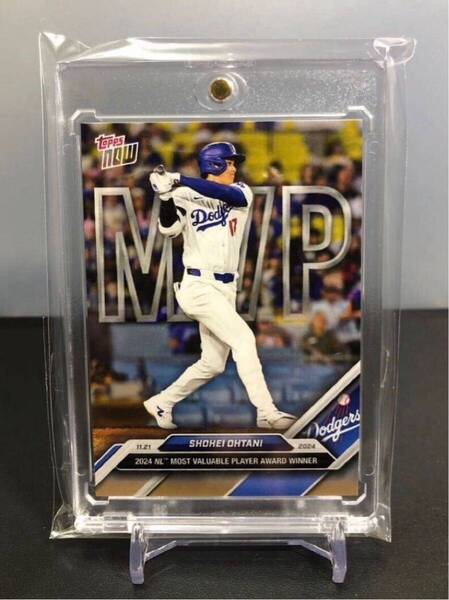 【大谷翔平】topps now 2024年MVP記念 トレーディングカード