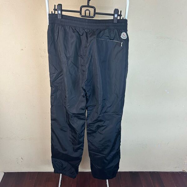 【未使用】MONCLERモンクレールナイロンパンツ黒48