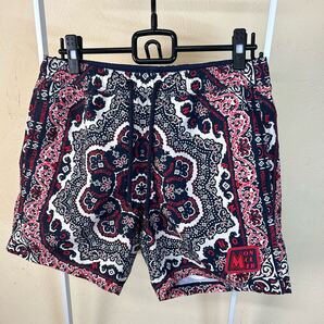 【総柄】【美品】MONCLER モンクレール ショートパンツ ラバーワッペン