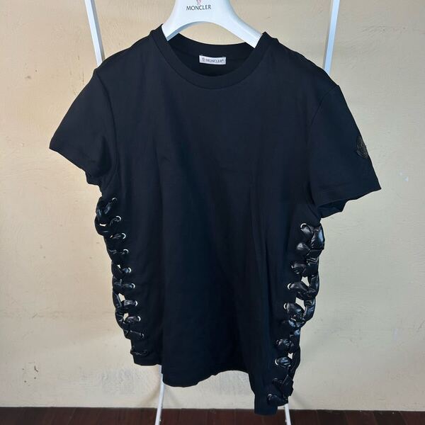 【美品】MONCLER モンクレール 半袖Tシャツ NOIRコラボ黒S