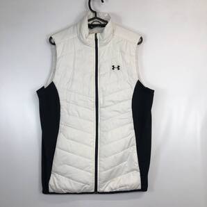 (アンダーアーマー) UNDER ARMOUR UA CGI REACTOR VEST 中綿入りベスト ホワイト Sサイズ 1304552
