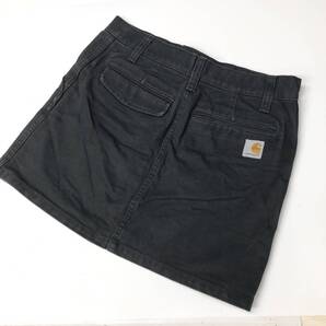 Carhartt カーハート ダック地スカート XSサイズ ブラック W’LABOUR SKIRT 03295-4601