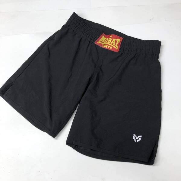 mobstyles moshpants モブスタイル モッシュパンツ Sサイズ ブラック ナイロンハーフパンツ
