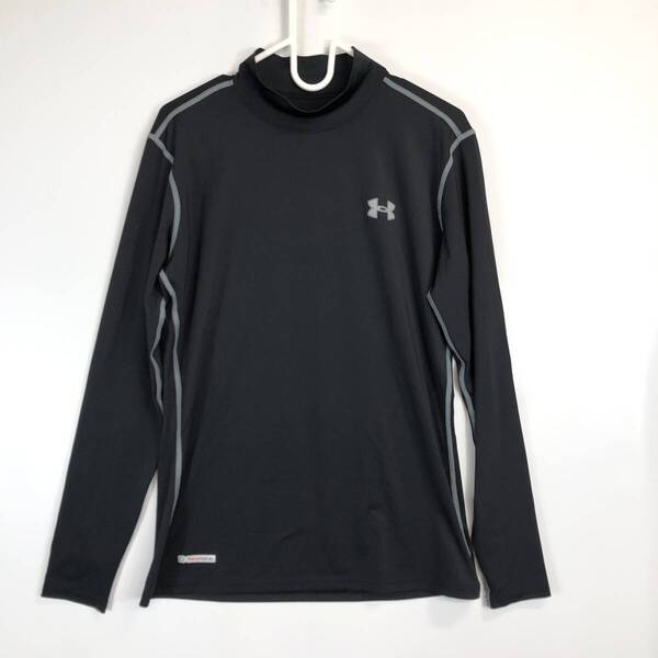 UNDER ARMOUR アンダーアーマー 長袖インナーシャツ ブラック Mサイズ MFT8121