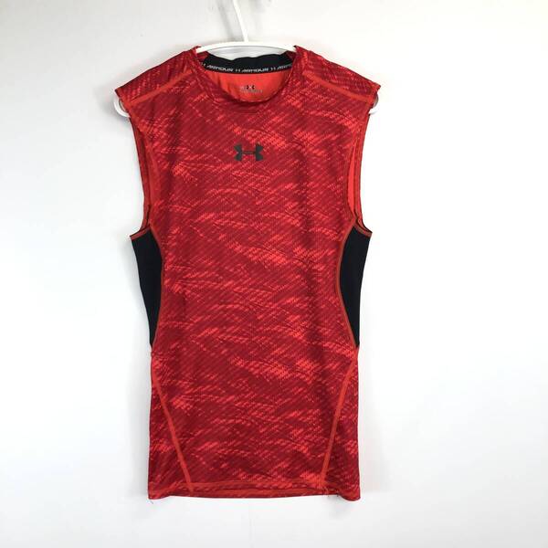 アンダーアーマー UNDER ARMOUR インナータンクトップ レッド Sサイズ MCM2565