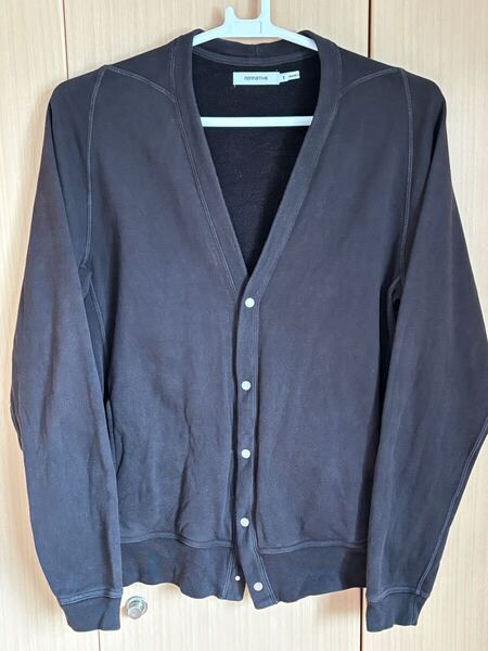 nonnative NN-C4103DWELLER CARDIGAN COTTON SWEAT OVERDYED VW 送料込み