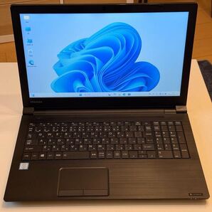 【美品】高スペック/ Toshiba Dynabook B65 /第7世代i5/ メモリ16GB/256GB SSD /DVD-RW/ 15.6インチ/Windows 11 pro/オフィス 2021pro+