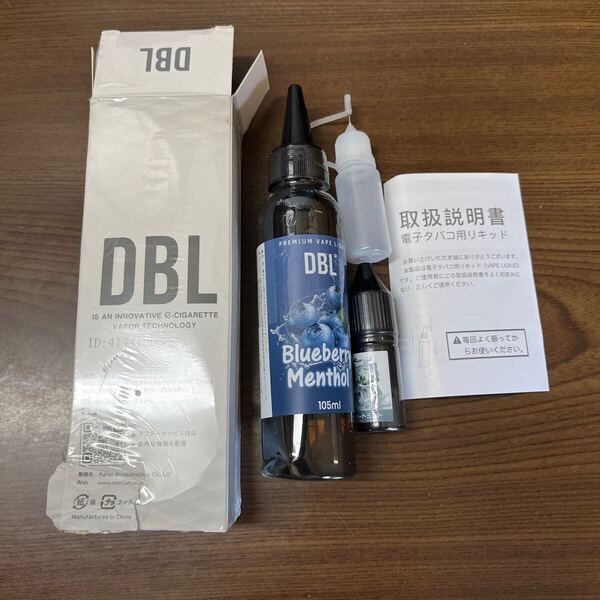 704p0212☆ 電子タバコ リキッド ブルーベリーメンソール105ml+ミントメンソール10ml vapeリキッド