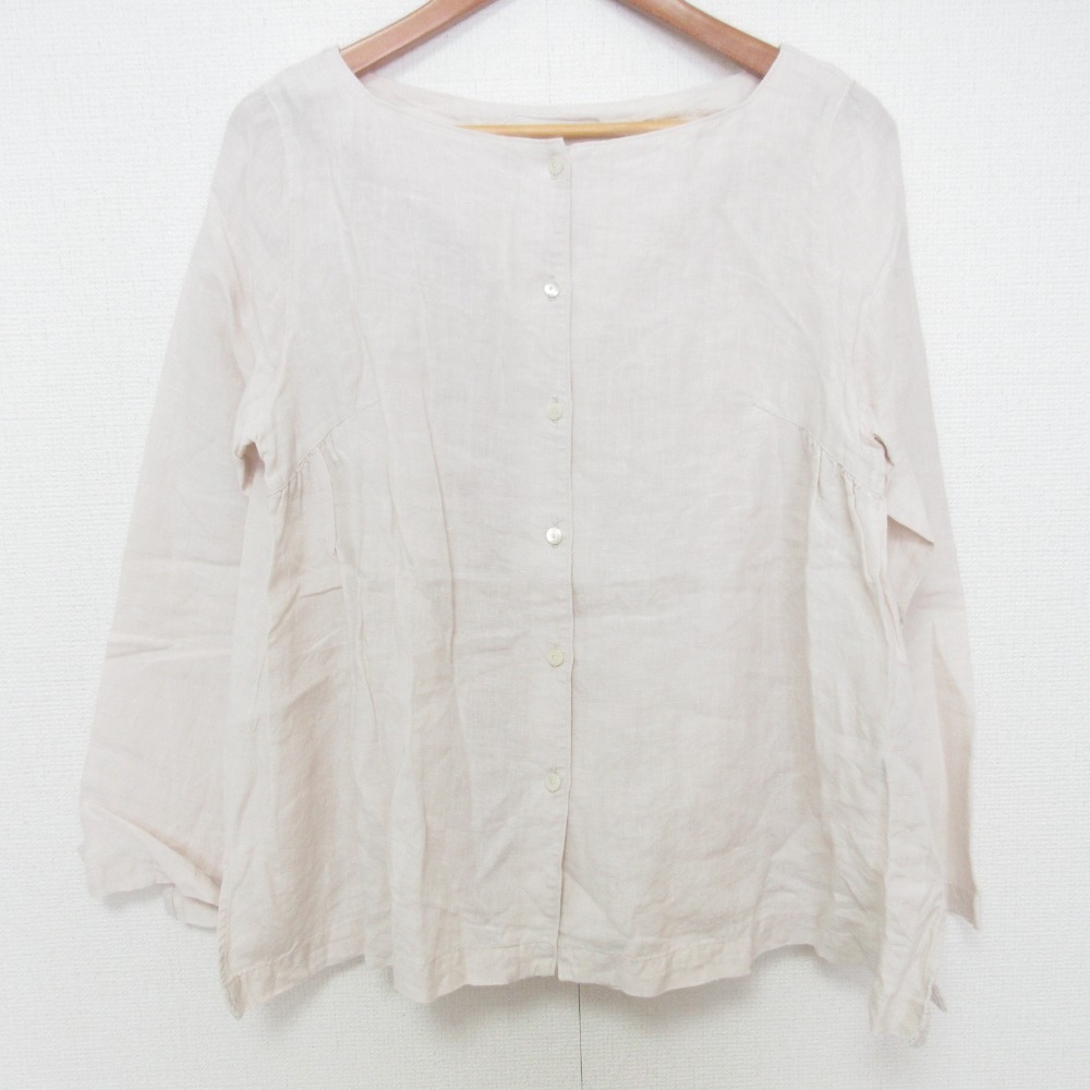 【春夏物 新入荷】●LISETTE/リゼッタ●バックボタンブラウス/シャツ/クルーネック/長袖 ホワイト/白 レディース 36【中古】 春夏 602042 楽天市場】リゼッタ（レディースファッション）の通販