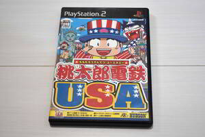 【送料込み・PS2ソフト】桃太郎電鉄USA