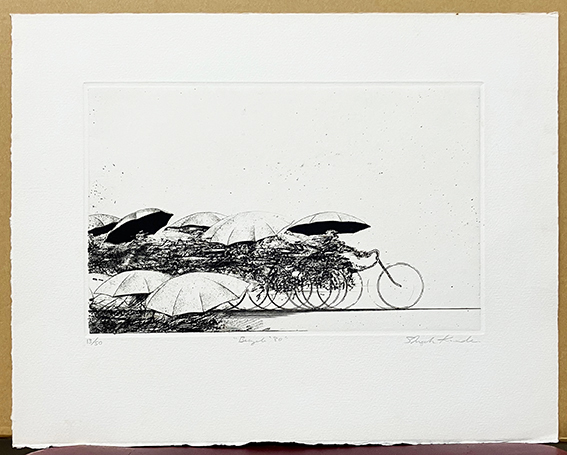 お礼や感謝伝えるプチギフト Yahoo!オークション -「黒田」(銅版画、エッチング) (版画)の その他