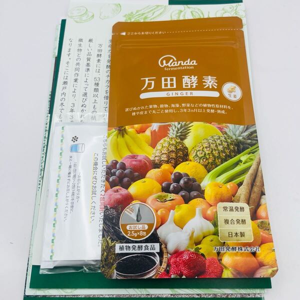 万田酵素 ジンジャー お試し品 健康補助食品