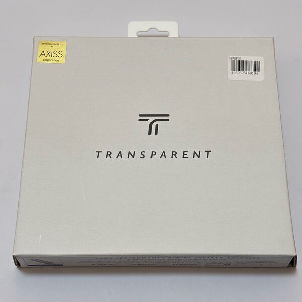 TRANSPARENT トランスペアレント SBAHP-G6 バイワイヤ/ジャンパーケーブル GENERATION 6 アクシス正規品