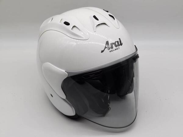 Arai アライ SZ-RAM4 グラスホワイト GLASS WHITE SZ-Ram4 ジェットヘルメット XLサイズ