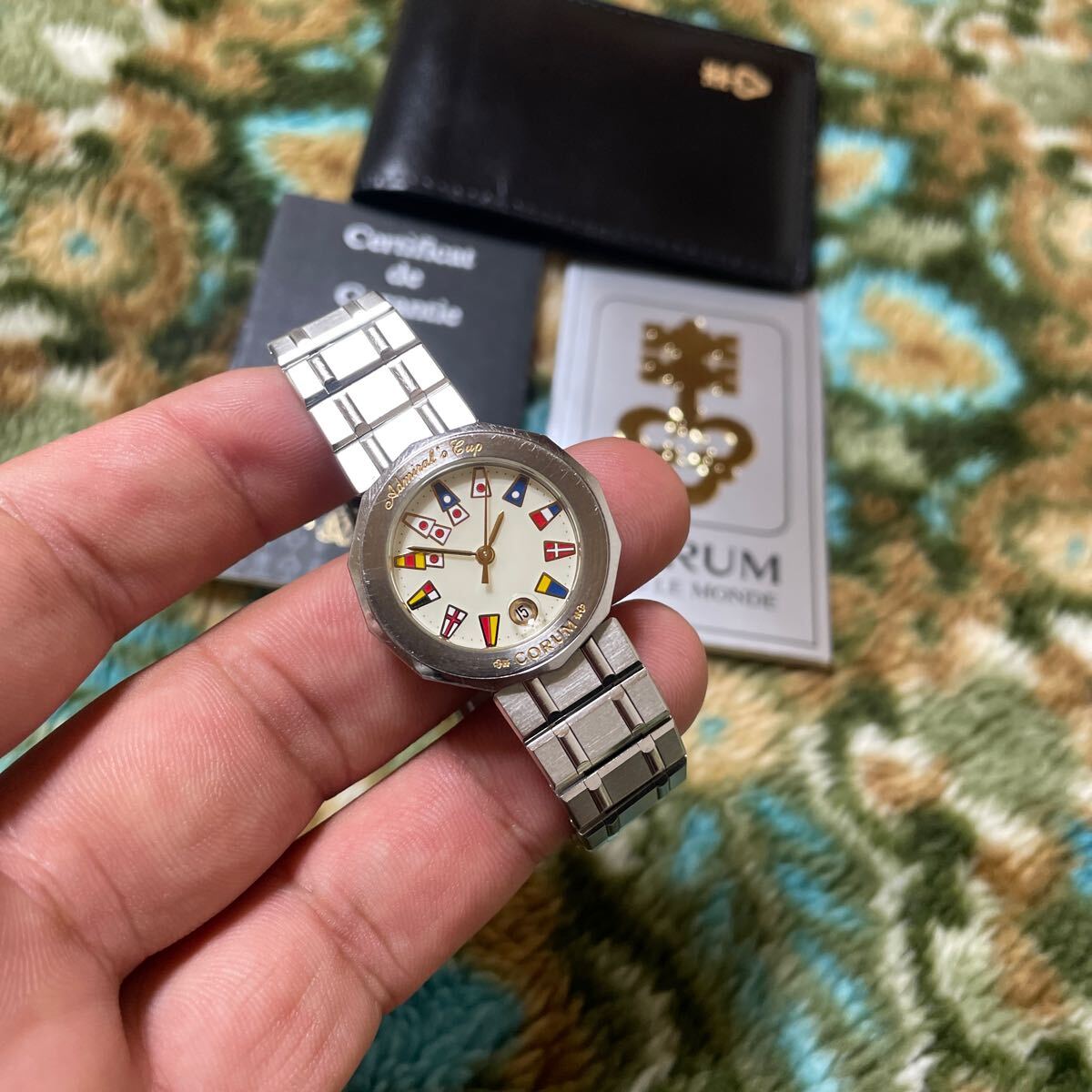 Yahoo!オークション - ④ CORUM コルム スクエア 21JEWEL 手巻き