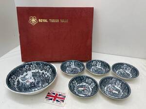 【G-12-R15】  Royal Tudor Ware ロイヤルチューダーウェア イギリス製 サラダセット 未使用