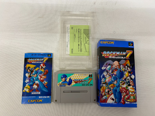 Yahoo!オークション -「ロックマン7 スーパーファミコン」の落札