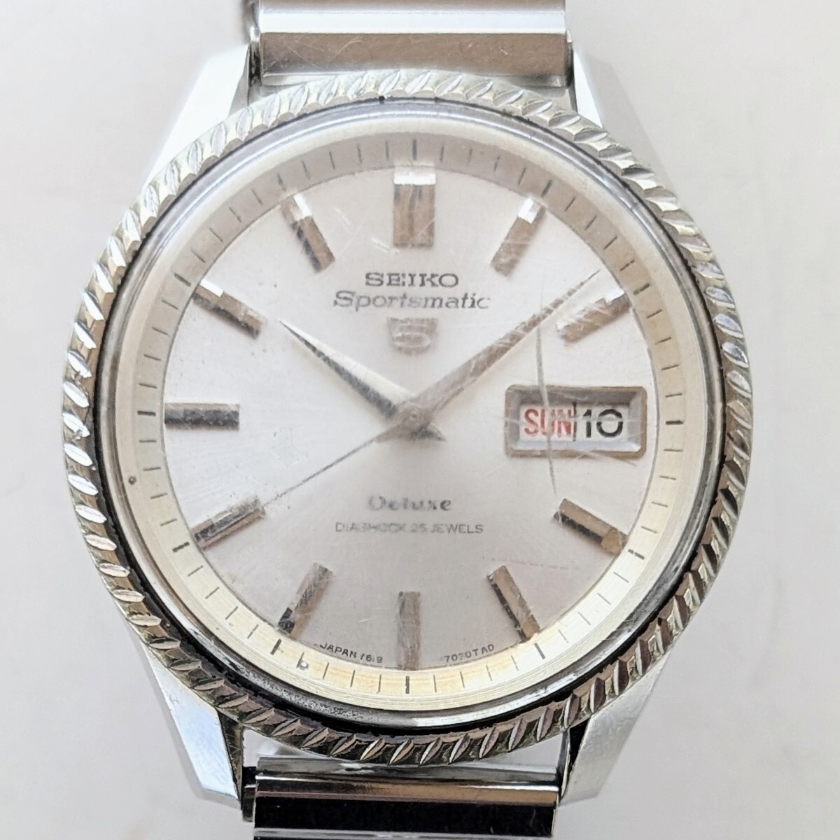 Yahoo!オークション -「seiko sportsmatic deluxe」の落札相場 Yahoo!オークション -「seiko sportsmatic deluxe」の落札相場