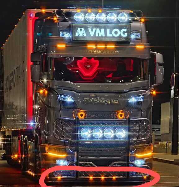 サイドマーカー埋込 ledマーカー2led アンバー アンダーパイプ EUROカスタムVOLVOスカニア防水0.5W 12~24vHELLAタイプ 10個kelsa Bragan