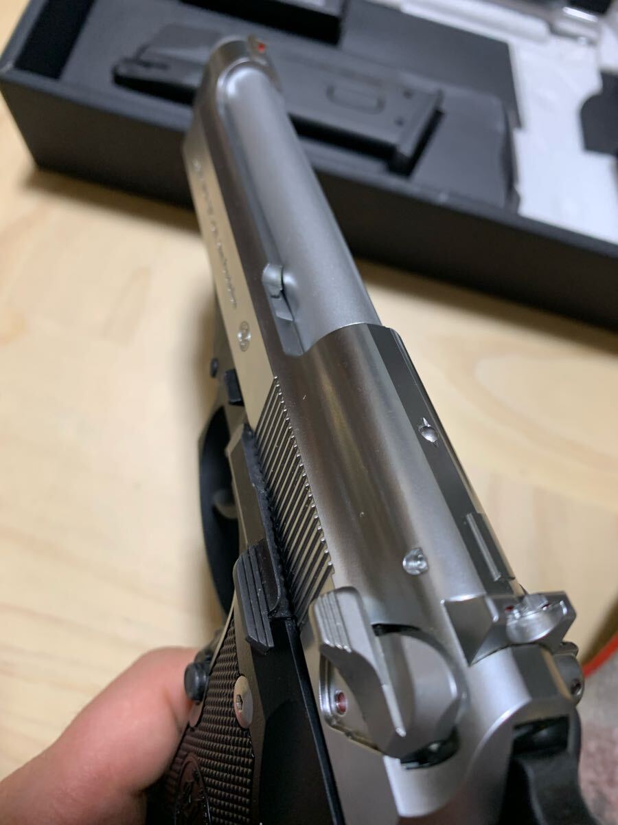 東京マルイ　U.SＭ９ピストル　ガスブローバックハーフシルバー 東京マルイ U.SM9ピストル ガスブローバックハーフシルバー