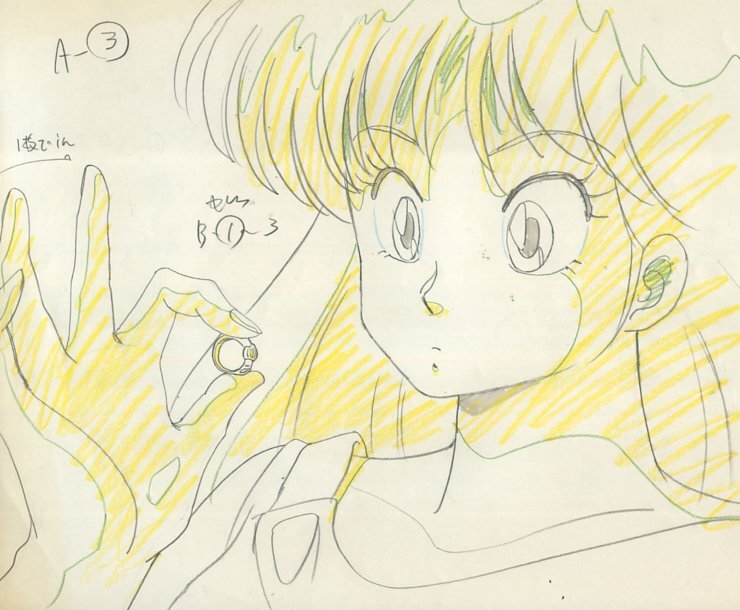 ダーティペア OVA セル画 ② ♯ 原画 動画 レイアウト イラスト