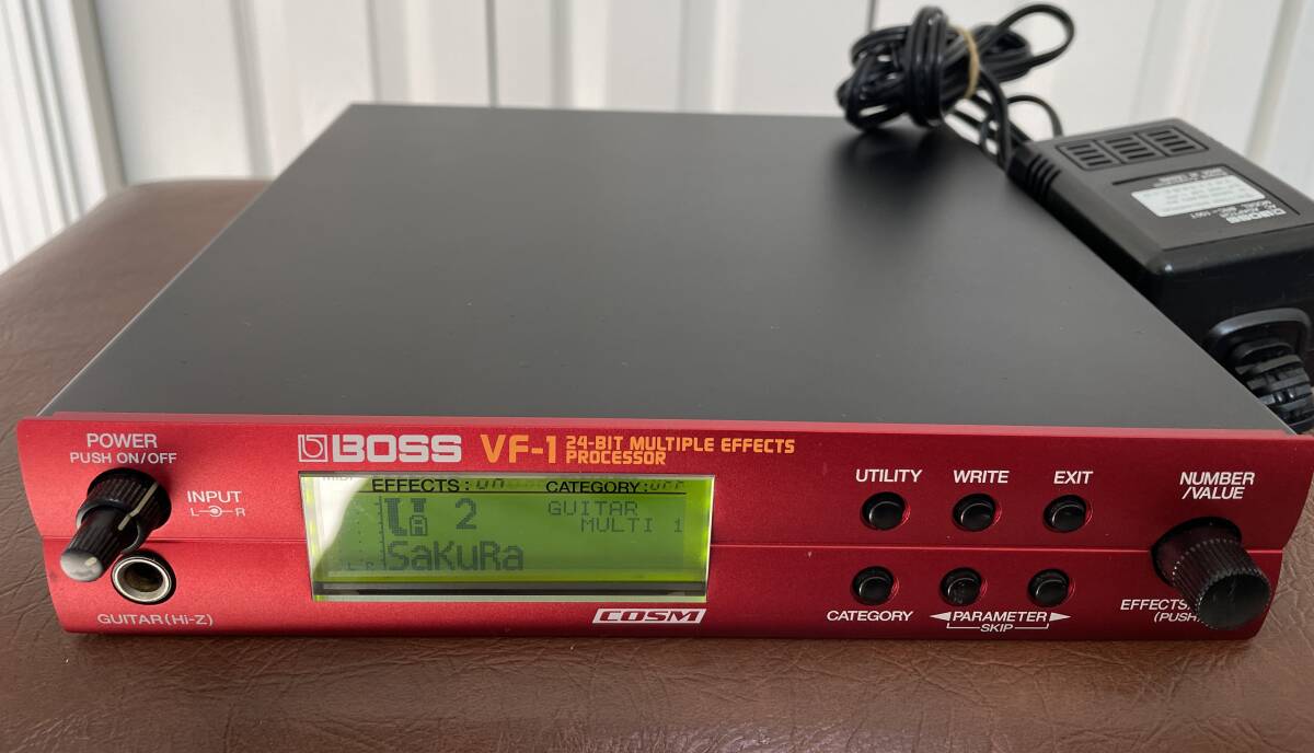 BOSS VF-1 取扱説明書・レビュー記事 - トリセツ
