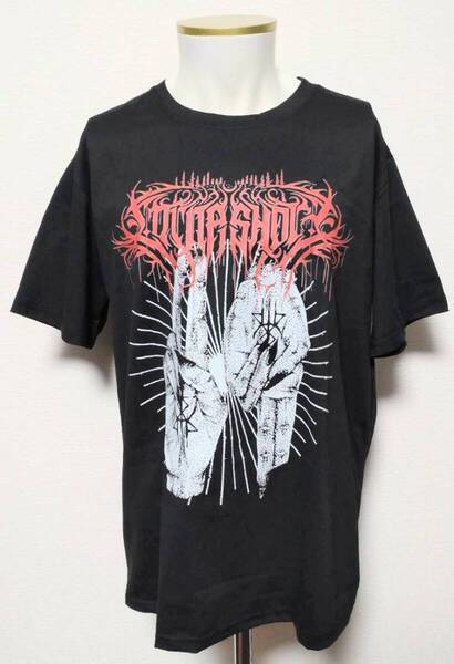 送料無料【XXXLサイズ】ローナ・ショア ブラックメタル 赤 Tシャツ 半袖 ロックバンド ロック パンク 病み系 ネオスマ