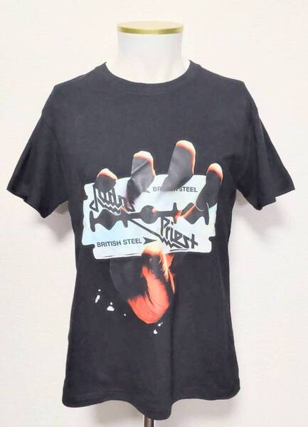 送料無料!【Mサイズ】ジューダス・プリースト ブラック Tシャツ 半袖 ロックバンド ストリート 病み系 ネオスマ