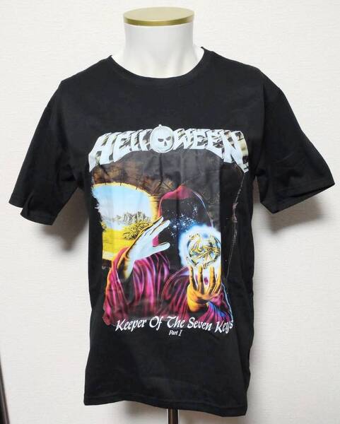 送料無料【XXXLサイズ】ハロウィン ジャーマンメタル Tシャツ 半袖 ロックバンド ロック パンク 病み系 ネオスマ