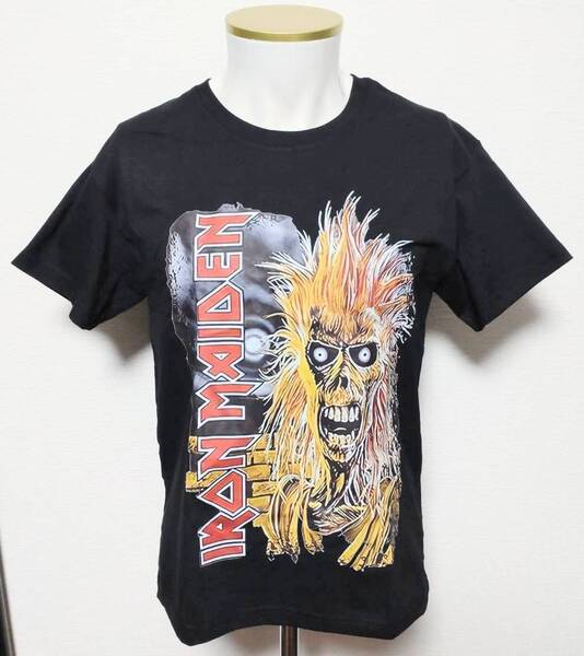 送料無料【XLサイズ】アイアン・メイデン 顔 Tシャツ 半袖 ロックバンド ロック パンク 病み系 ネオスマ