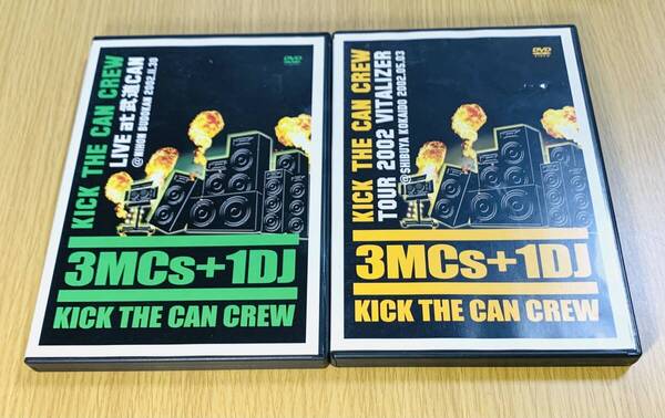 ■送料無料■ KICK THE CAN CREW 活休前 2002年 ライブ DVD セット
