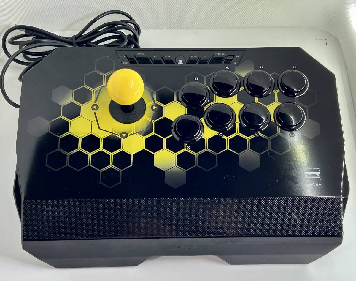 中古PS4ハード EVO Drone アーケードジョイスティック[N2-PS4