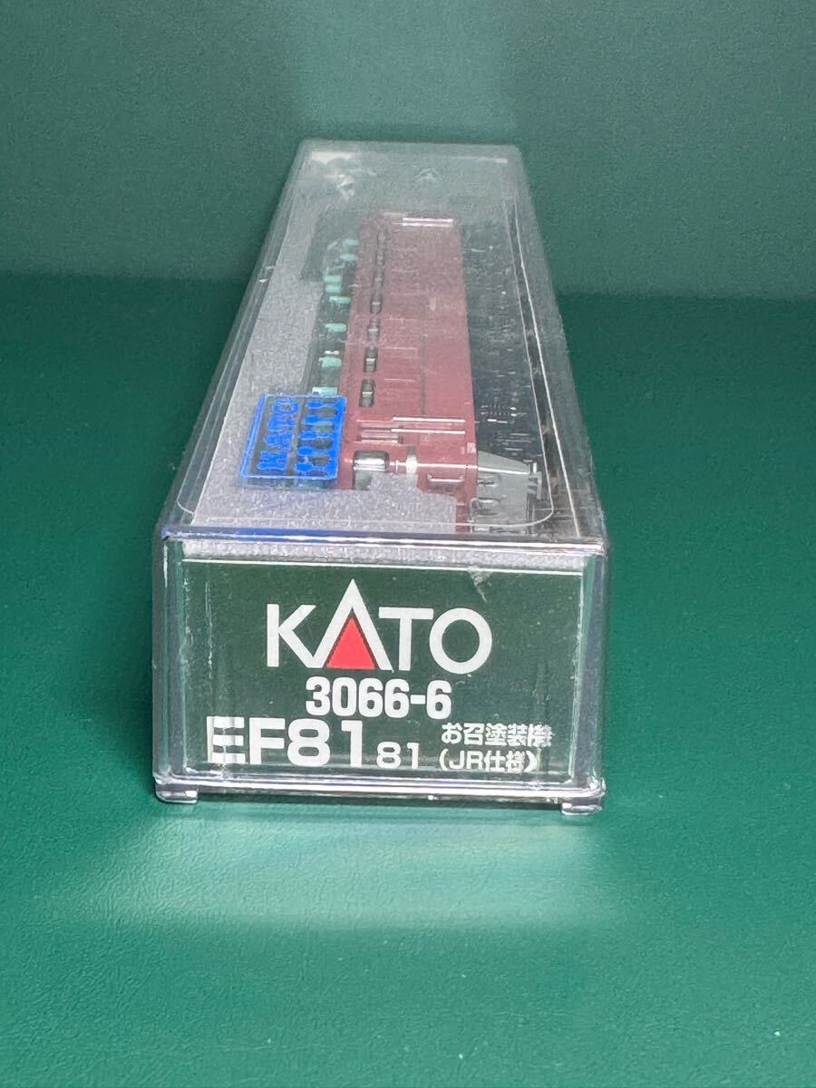 KATO 3066-1 EF81 一般色 ／ EF81 お召仕様化パーツセット KATO