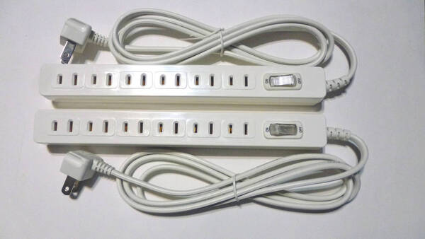 送料無料 新品 イケア 電源タップ 6個口 2個セット