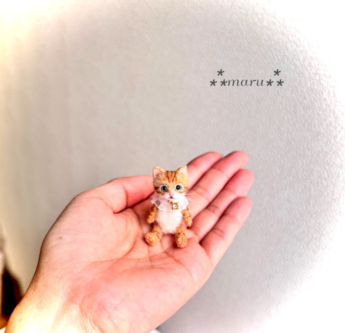Yahoo!オークション -「羊毛フェルト 猫 茶トラ」の落札相場